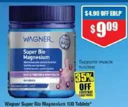 Chemist Warehouse Wagner Super Bio Magnesium offer