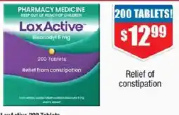 Chemist Warehouse LaxActive Bisacodyl 5 mg offer