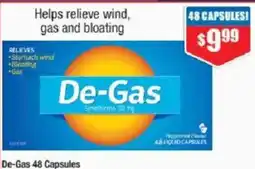 Chemist Warehouse De-Gas 48 Capsules offer