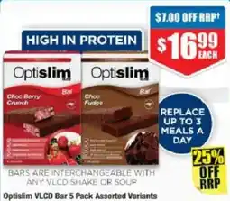 Chemist Warehouse Optislim VLCD Bar Assorted Variants offer