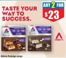 Chemist Warehouse Atkins Endulge range offer