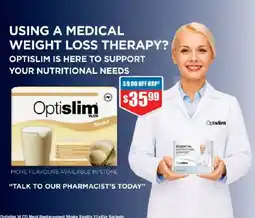 Chemist Warehouse Optislim VLCD Shake offer