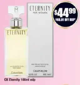 Chemist Warehouse CK Eternity 100ml edp offer