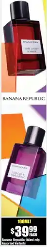 Chemist Warehouse Banana Republic edp offer