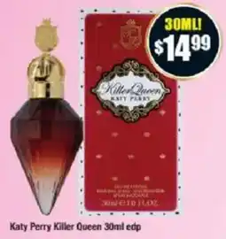 Chemist Warehouse Katy Perry Killer Queen 30ml edp offer
