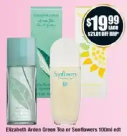 Chemist Warehouse Elizabeth Arden Green Tea or Sunflowers offer