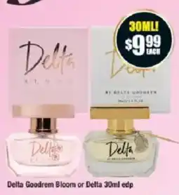 Chemist Warehouse Delta Goodrem Bloom or Delta 30ml edp offer