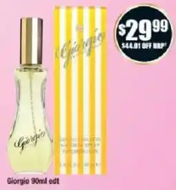 Chemist Warehouse Giorgio 90ml edt offer