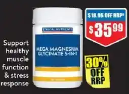 Chemist Warehouse Ethical Nutrients Mega Magnesium Glycinate 5-in-1 offer