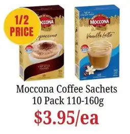 Farmer Jack's Moccona Coffee Sachets offer