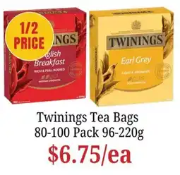 Farmer Jack's Twinings Tea Bags offer