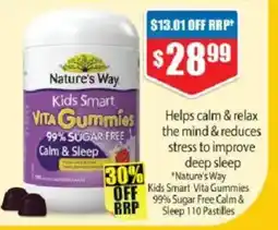 Chemist Warehouse Nature's Way Kids Smart Vita Gummies offer