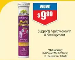 Chemist Warehouse Nature's Way Kids Smart Multi-Vitamin offer
