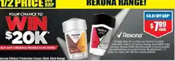 Chemist Warehouse Rexona Clinical Protection Cream Stick offer