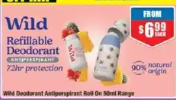 Chemist Warehouse Wild Refillable Deodorant offer