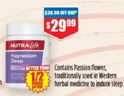 Chemist Warehouse Nutra Life Magnesium Sleep offer