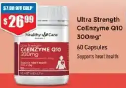 Chemist Warehouse Healthy Care Ultra Strength CoEnzyme Q10 offer