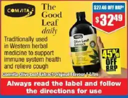 Chemist Warehouse Comvita Olive Leaf Extract offer