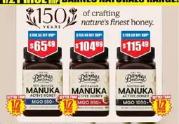Chemist Warehouse Barnes Naturals Manuka Active Honey offer