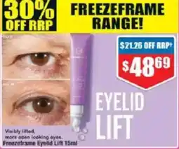 Chemist Warehouse FreezeFrame Eyelid Lift offer