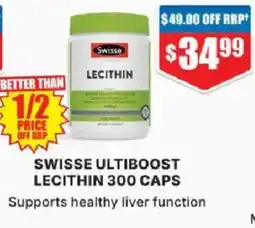 Chemist Warehouse Swisse Ultiboost Lecithin offer
