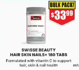 Chemist Warehouse Swisse Beauty Hair Skin Nails+ offer
