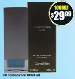 Chemist Warehouse Calvin Klein Contradiction offer
