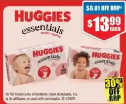 Chemist Warehouse Huggies essentials offer