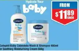 Chemist Warehouse Cetaphil Baby Calendula Wash & Shampoo offer