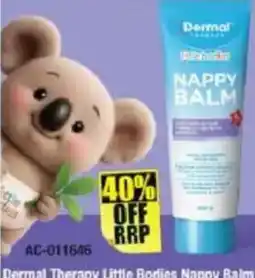 Chemist Warehouse Dermal Therapy Little Bodies Nappy Balm offer