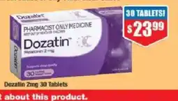 Chemist Warehouse Dozatin Melatonin 2 mg offer
