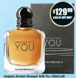 Chemist Warehouse Emporio Armani Stronger With You offer