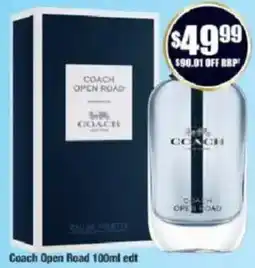 Chemist Warehouse Coach Open Road edt offer