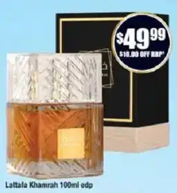 Chemist Warehouse Lattafa Khamrah 100ml edp offer