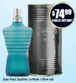 Chemist Warehouse Jean Paul Gaultier Le Male 125ml edt offer