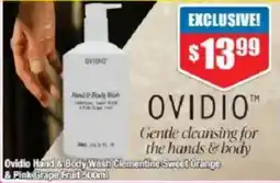 Chemist Warehouse Ovidio Hand & Body Wash offer