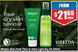 Chemist Warehouse Weleda Skin Food offer