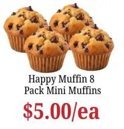 Farmer Jack's Happy Muffin Mini Muffins offer