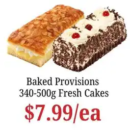 Farmer Jack's Baked Provisions Fresh Cakes offer