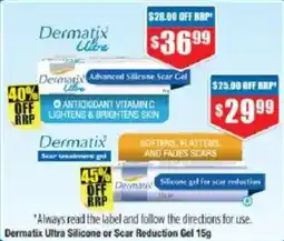 Chemist Warehouse Dermatix Ultra Advanced Silicone Scar Gel offer