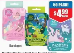 Chemist Warehouse Mend'ems Bandages Tin Assorted Variants offer