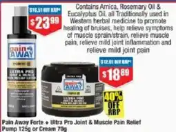 Chemist Warehouse Pain Away Forte Ultra Pro Joint & Muscle Pain Relief offer