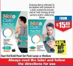 Chemist Warehouse Oap! Hot/Cold Pearl Gel Pack offer