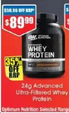 Chemist Warehouse Optimum Nutrition Whey Protein offer