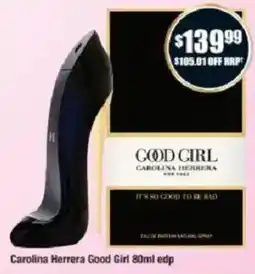 Chemist Warehouse Carolina Herrera Good Girl edp offer