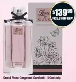 Chemist Warehouse Gucci Flora Gorgeous Gardenia 100ml edp offer