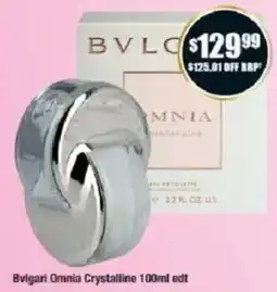 Chemist Warehouse Bvlgari Omnia Crystalline offer