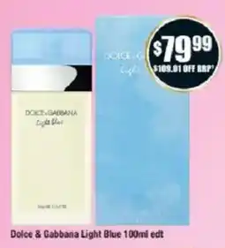 Chemist Warehouse Dolce & Gabbana Light Blue offer