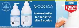 Chemist Warehouse MooGoo Full Cream Moisturiser or Milk Wash offer