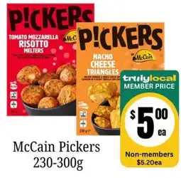 Farmer Jack's McCain Pickers offer